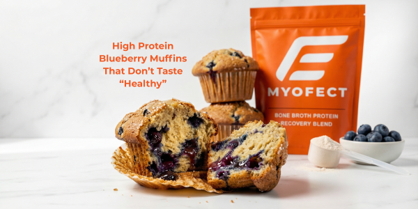 High Protein Blueberry Muffins That Don’t Taste “Healthy”